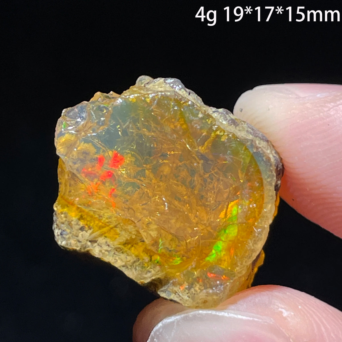 Natural Rare Colorful Ethiopia Opal (Need In Water) Gem Mineral Healing Quartz Crystals Gemstone Shooting Under Lighting