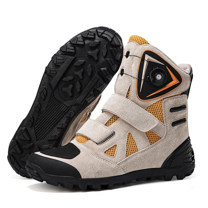 Men's motorcycle protective riding boots wear-resistant four season fashion outdoor comfortable off-road protection riding shoes