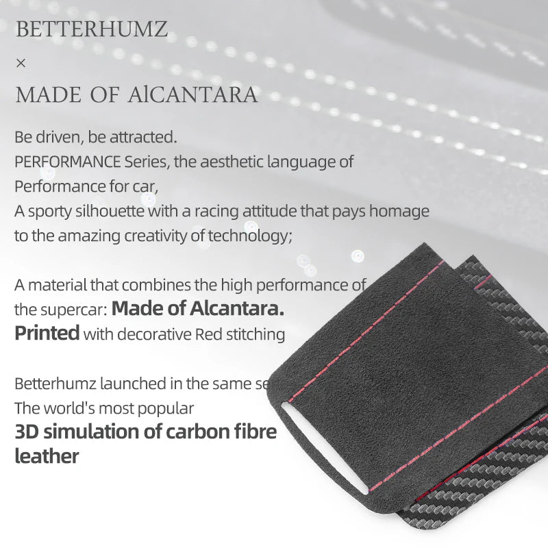 For Porsche Macan 2014-2024 Made of Alcantara Center Console Gear Shifter Panel Trim Sticker Car Interior Tuning Accessories