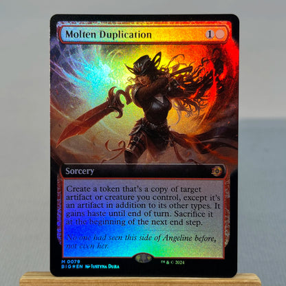 DMU 2XM MH2 BIG WOT LCI FOIL9/001 Tcg Proxy Cards Urza's Saga Rhystic Study Sheoldred, The Apocalypse