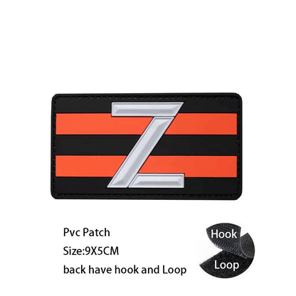 New 3D PVC Armband M416 Q Edition Armband Backpack Morale Collection Tactical Fast Tank Military Hook&Loop Patches for Clothing