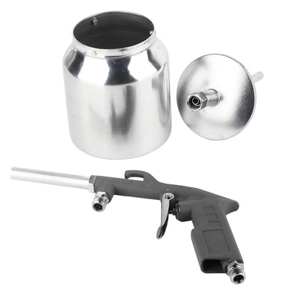 Sandblaster Air Sand Blaster Sandblasting Spray Gun Tool Set Kit for Spraying Cleaning