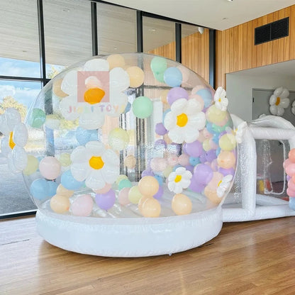 Bubble House With Trampoline Nd Blower PVC Material Outdoor Inflatable Castle Bouncer For Kids Chlidren Toys Hot