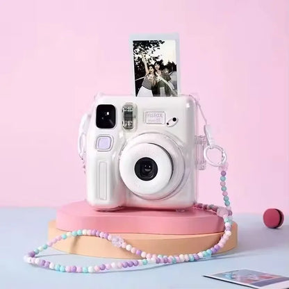 Original Fujifilm Instax Mini SE Instant Film Camera Auto-focusing Wrist Strap Birthday Christmas Optional Photo Paper Gift Box