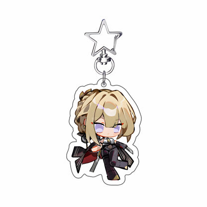 New Hot Game Zenless Zone Zero Keychains Pendant Car Ellen Joe Seth Lowell Jane Doe Von Lycaon Nicole Fans cosplay Gifts