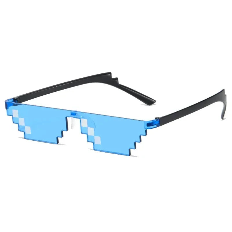 Hot 20 Styles Fashion Sunglasses Kids Cos Play Action Game Toy Cosplay Square Glasses with EVA Case Toys for Children Gift