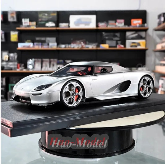GT Spirit 1:18 KOENIGSEGG CC850 Resin Diecast Model Car Gifts Collection Silver