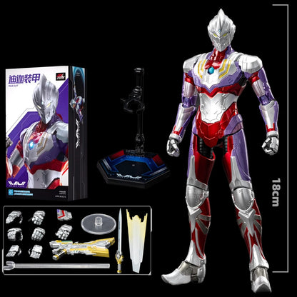 ZD Toys Ultraman Figure Kotaro Higashi Zero suit Tiga suit Ace Ultra Seven Ultraman Jack Cartoon  Collect Toys Birthday Gifts
