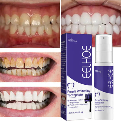 1pcs Teeth Cleansing Whitening Toothpaste Whiten Gel Whitener Bleach Removes Stains Fresh Breath Tooth Cleaning Korea Products