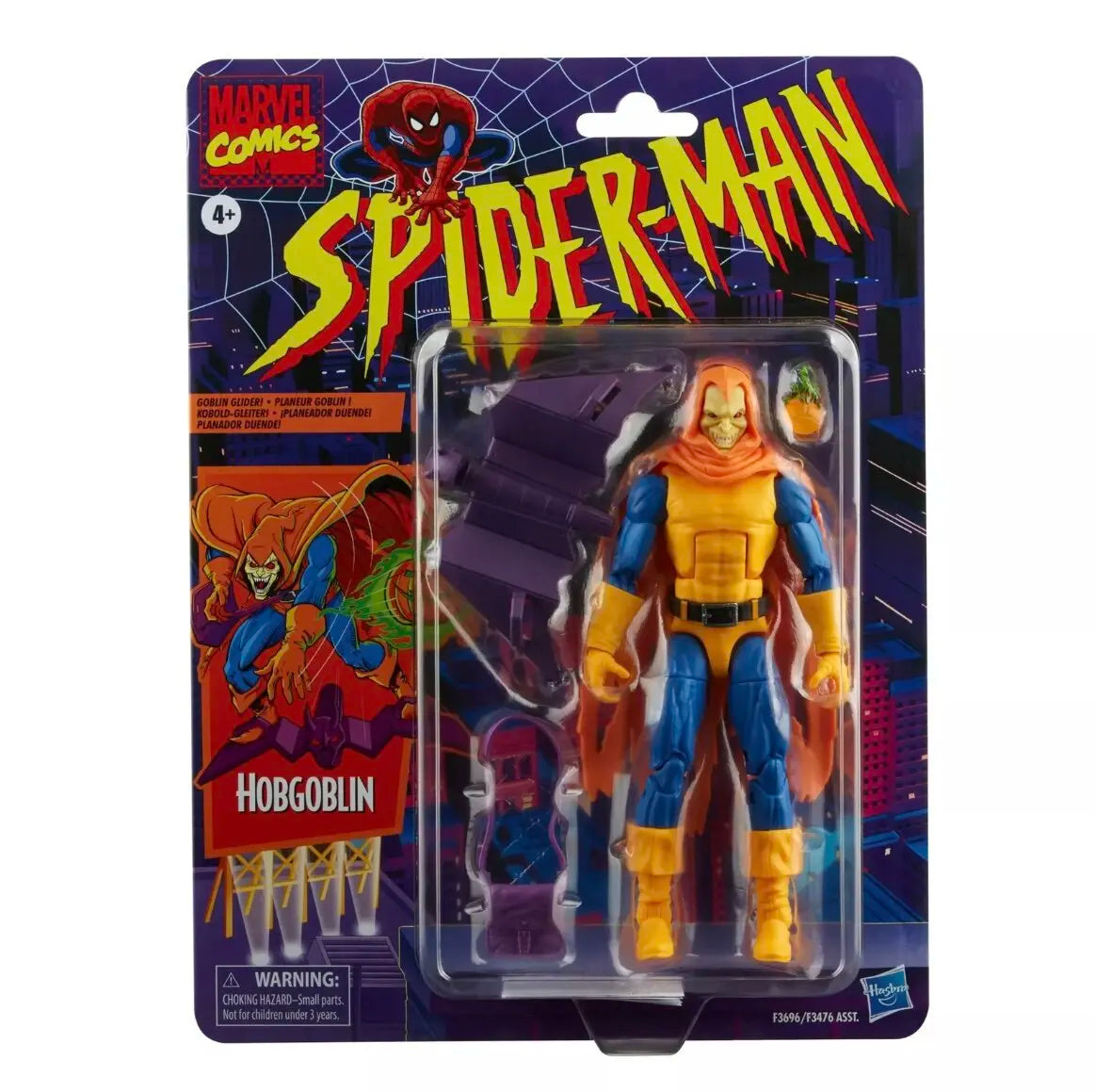 Special Offer Hasbro MARVEL LEGENDS Spider-Man Retro Card, Hobgoblin Figure