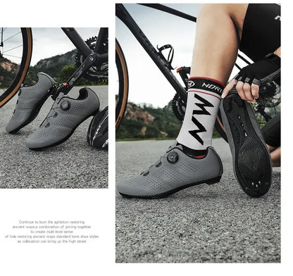 Professional SPD Indoor MTB Training Sport Pedal Men's Cycling Shoes Racing Self-Locking Speed Road Women Cleats Bicycle Shoes