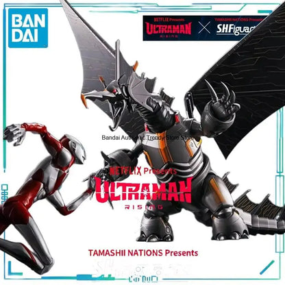BANDAI SPIRITS Genuine S.H.Figuarts Series ULTRAMAN:RISING Little Monster Huimei GIGANTRON Finished Product Movable Model