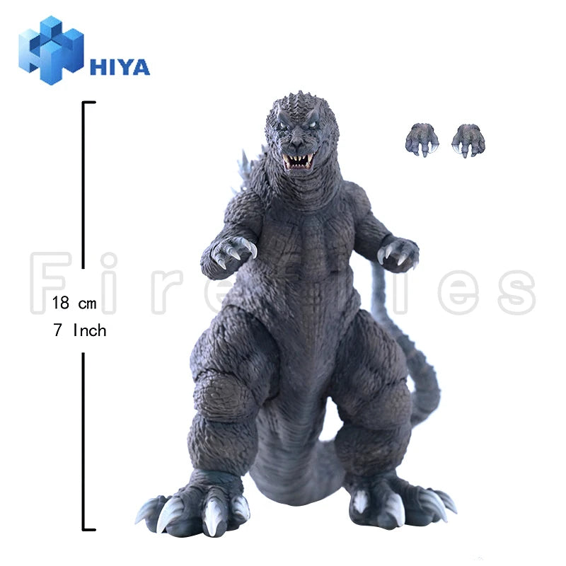 18CM HIYA 7inches Action Figure Exquisite Basic Series Godzilla Mothra King Ghidorah Giant Monsters All-Out Attack