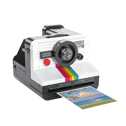 JAKI Retro Movie Camera Home Decor Creative Tall Brick Building Blocks Set MOC Model Assembly Toy Kids and Adult Birthday Gifts