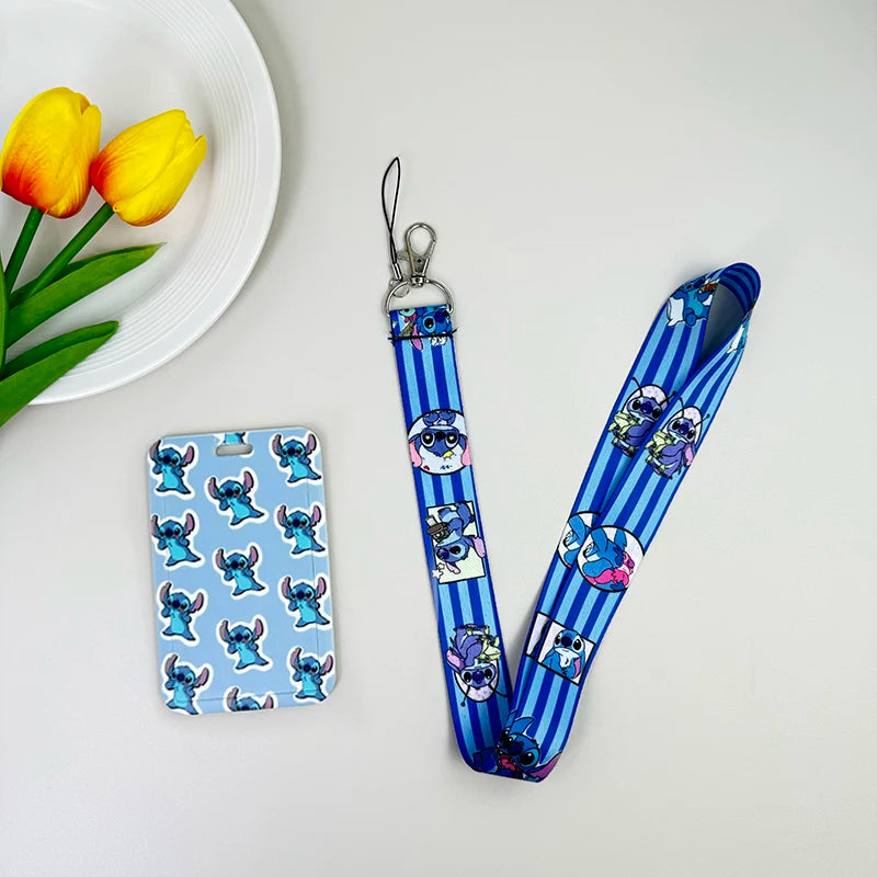 Anime Lanyards Keychain Animated Mobile Phone ID Card pass Hang Rope DIY Jewelry Accessories wholesale