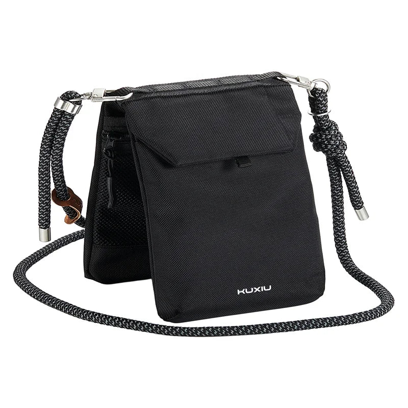 KUXIU Nylon Waterproof Phone Purse,Small Crossbody Bag for Travel Bag,ARFID Anti-Theft Card Slots,Multifunctional Cell Phone