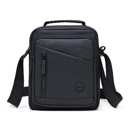 Messenger Bag for Men Oxford Cloth Compact Multi Layer Pocket Business Casual Travel Everyday Crossbody Shoulder Bag