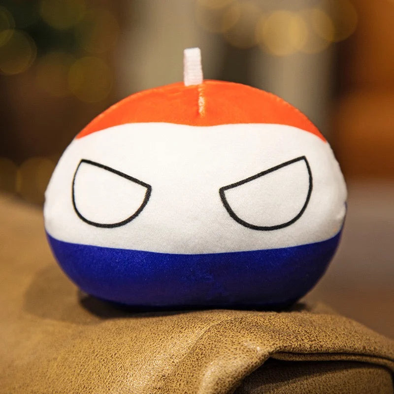 Country Ball Plush Toys 70 Styles 10cm Polandball Pendant Country Balls Countryball Stuffed Doll Xmas Birthday Gifts for Kids
