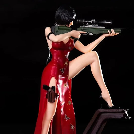 In-Stock Version Resident Evil Ada Wong Gk Action Figure Collectible Statue Desktop Ornament Female Hunter Model Color Toy
