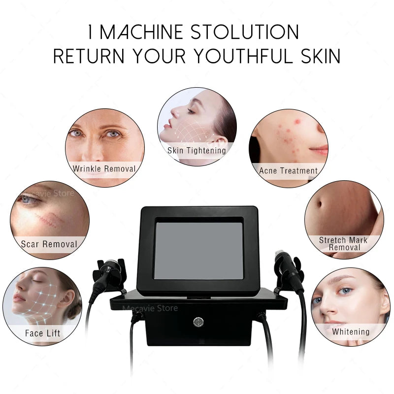 Portable Dual/Single Handle Fractional RF Microneedle Beauty Device 2026 New Skin Smoothing Rejuvenation Machine Home & Personal