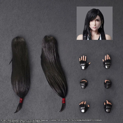 New Anime Game Tifa Lockhart Figurine Figure PVC Model Toys Doll Ornament Fans Gifts