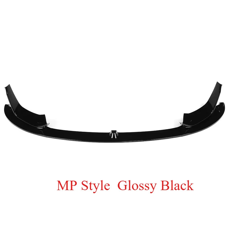 High Quality ABS Car Lower Front Bmuper Lip Spoiler for BMW M3 F80 M4 F82 MP Style·2014-2020 Glossy Black Accessories Body Kits