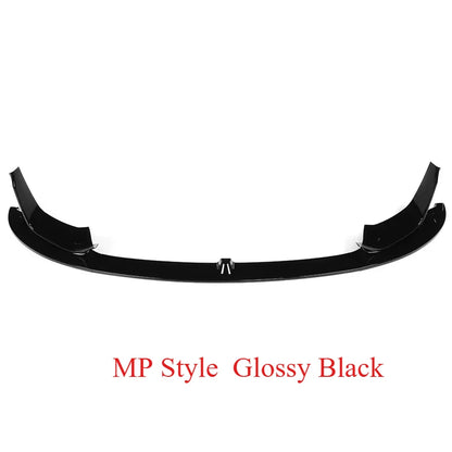 High Quality ABS Car Lower Front Bmuper Lip Spoiler for BMW M3 F80 M4 F82 MP Style·2014-2020 Glossy Black Accessories Body Kits
