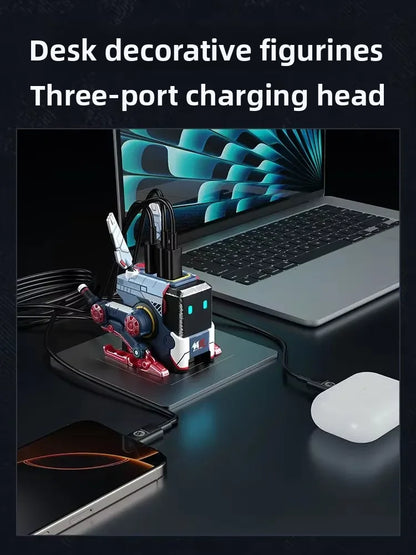GravaStar Alpha65 65W GaN Charger Dog Nitrogen Design Fast Type C Wall Plug for iPhone Huawei Xiaomi Android Phones