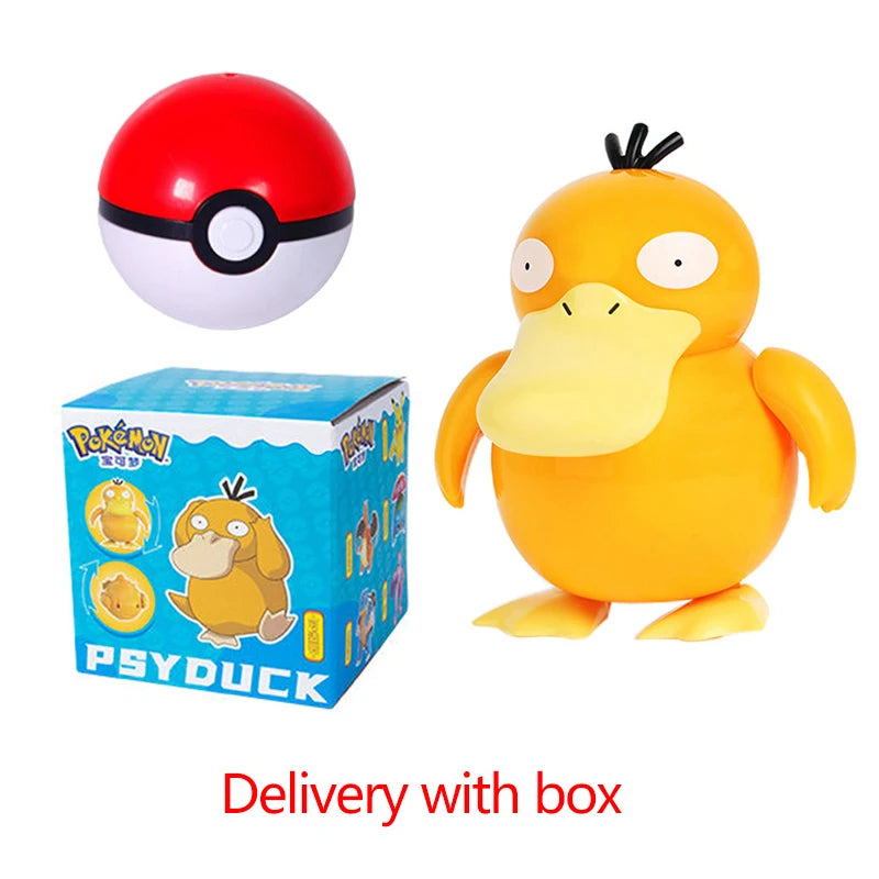 Pokemon Figure Dragonite Gengar Mew Snorlax Lapras Pokeball Elf Ball Deformation Toy Pikachu Monster Educational Doll Kids Gift