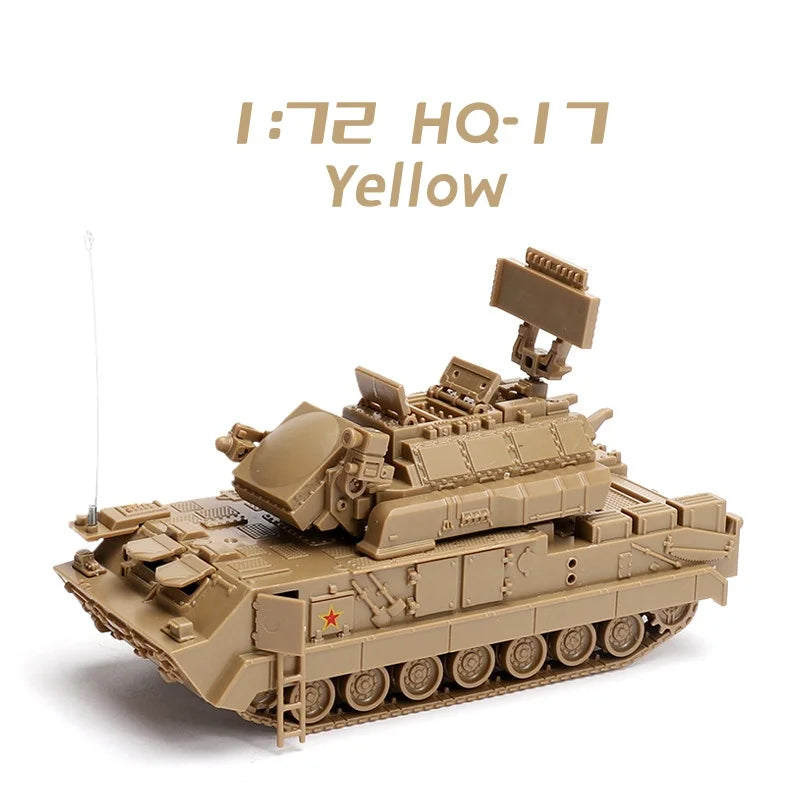 4D 1/72 Tank Assembly Puzzle Model Infantry Fighting Vehicle Military Tractor Artillery Boys' Toys