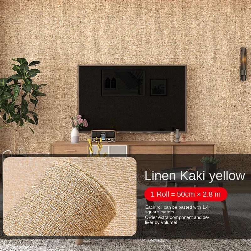 10m Self Adhesive 3D Wall Panel Wallpaper Foam Soundproof Waterproof 3D Wall Sticker New Design Bedroom Wallpaper Thickening