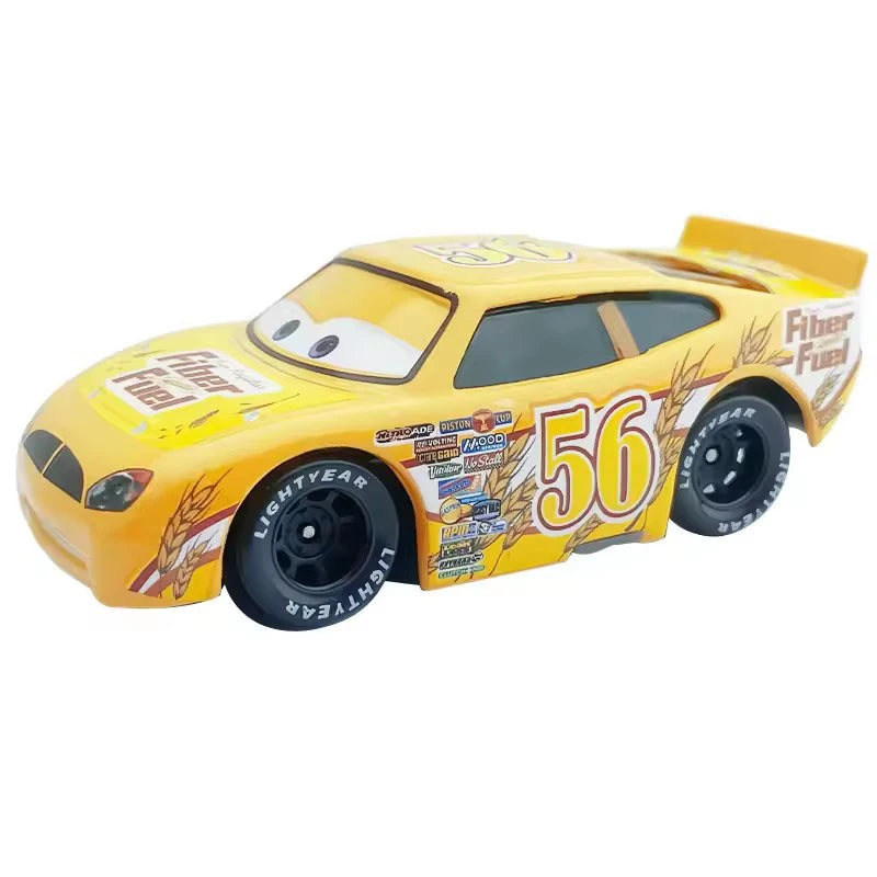 Pixar Cars 3 Lightning McQueen Jackson Storm Anime Cartoon Characters Alloy Diecast Model Toy Cars Fire Engine Children's Gifts