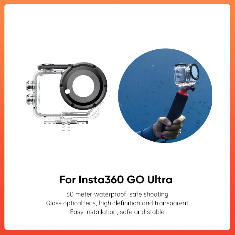 Insta360 Official Accessories - Go Ultra Camera Combo Kit, Screen Protector, etc.,Compatible with Go ultra Original Accessories.