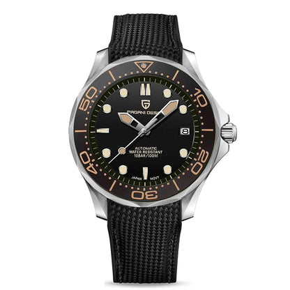 PAGANI DESIGN Navy Blue Ceramic Bezel Men's Watches Automatic Watch For Men Luminous Diving Mechanical Wrist Watch Men 2026 New