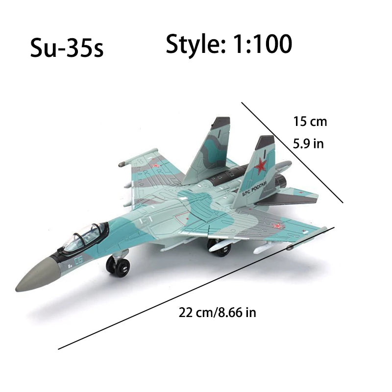 DIY Assembled Building Block Military Model Toys F14 Tomcat Su35s F-22 Stealth Fighter B2 Aircraft Multi-Purpose Fighter for Gif
