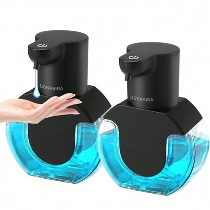 420ML P10 Large Capacity Light Display Desktop Or Wall-Mounted Waterproof USB Rechargeable Automatic Smart Sensor Soap Dispenser