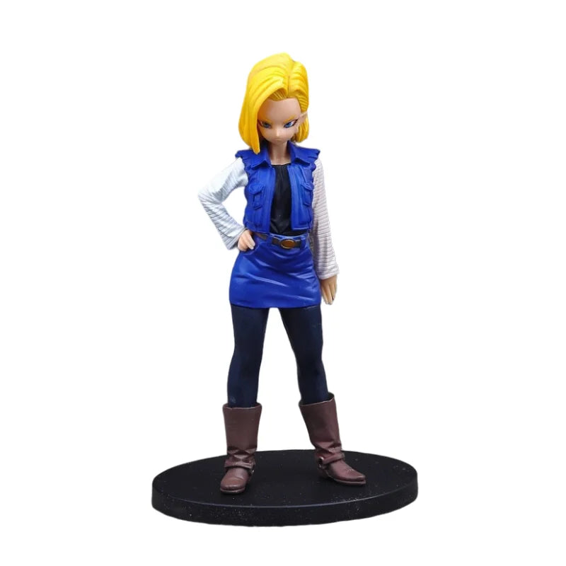 DBZ Anime Figurine Android Launch Bulma Camouflage Kawaii Sexy Bunny Girl VC Action Figures Model Collectible Toys