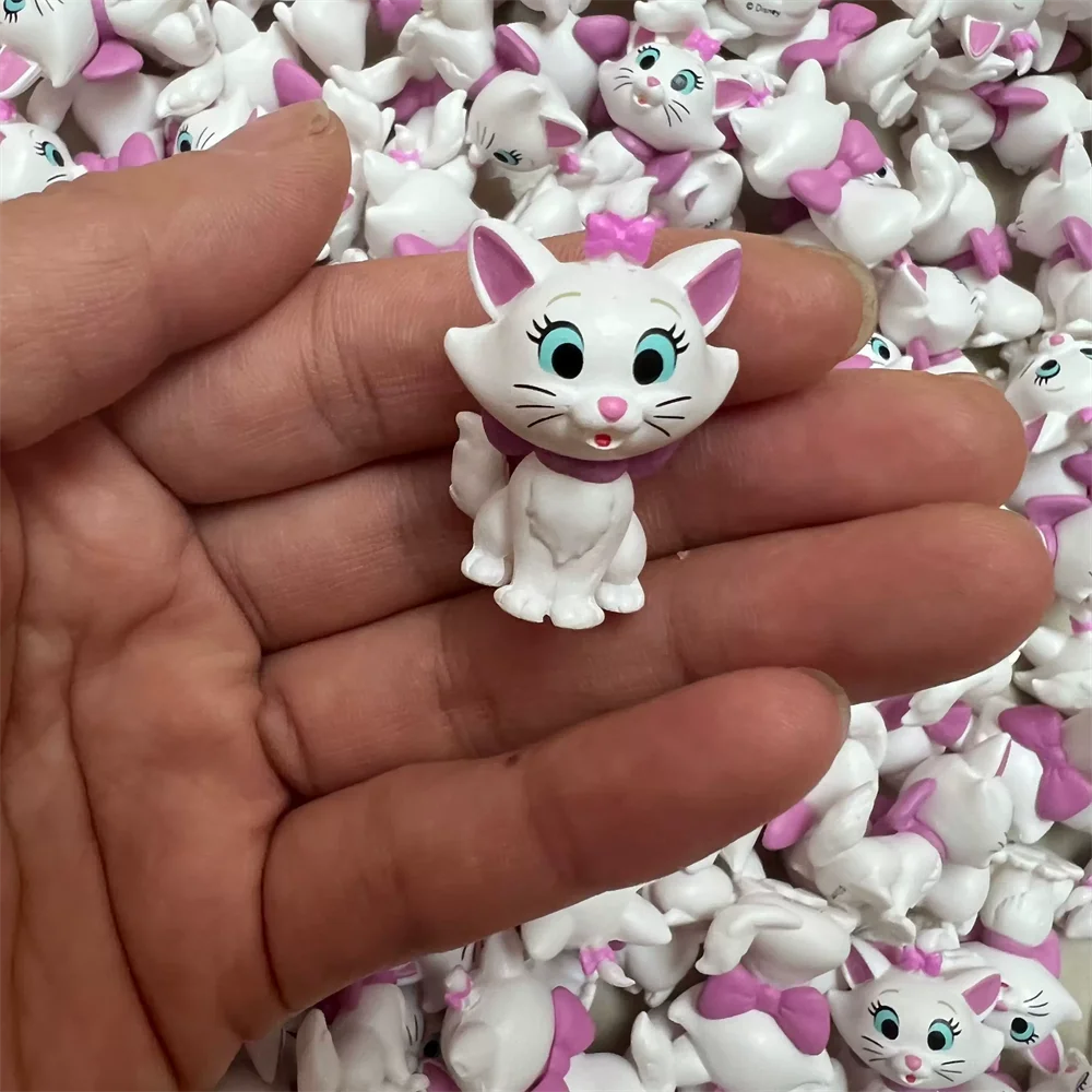 Disney original 100th Mini Figureines Bottle Toy  Princess Series Villain Series Figurine Toy Model For Kids Gifts