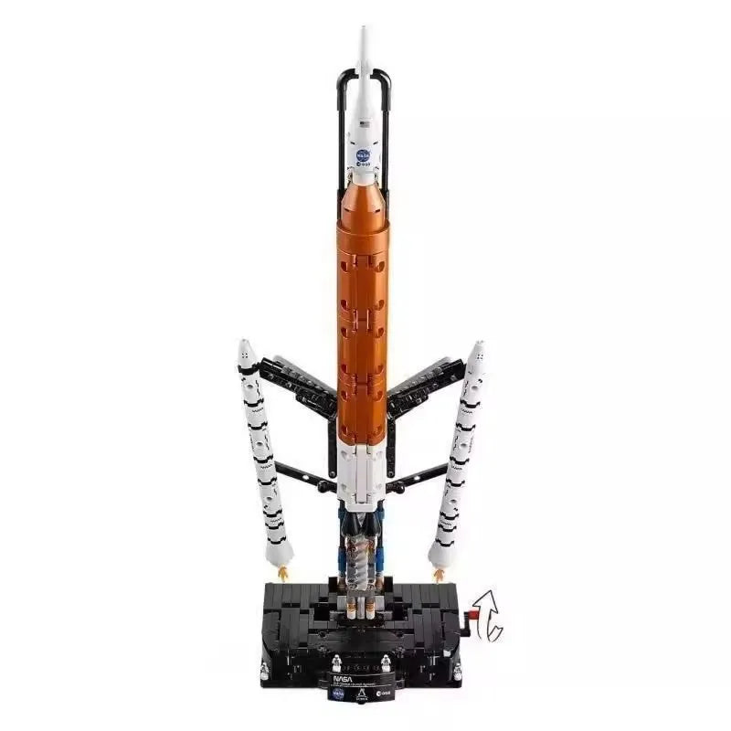 Artemis SLS Rocket Building Blocks 632Pcs High Quality Sci-Fi Moon Exploration Model Kit for Adults Educational Construction Toy