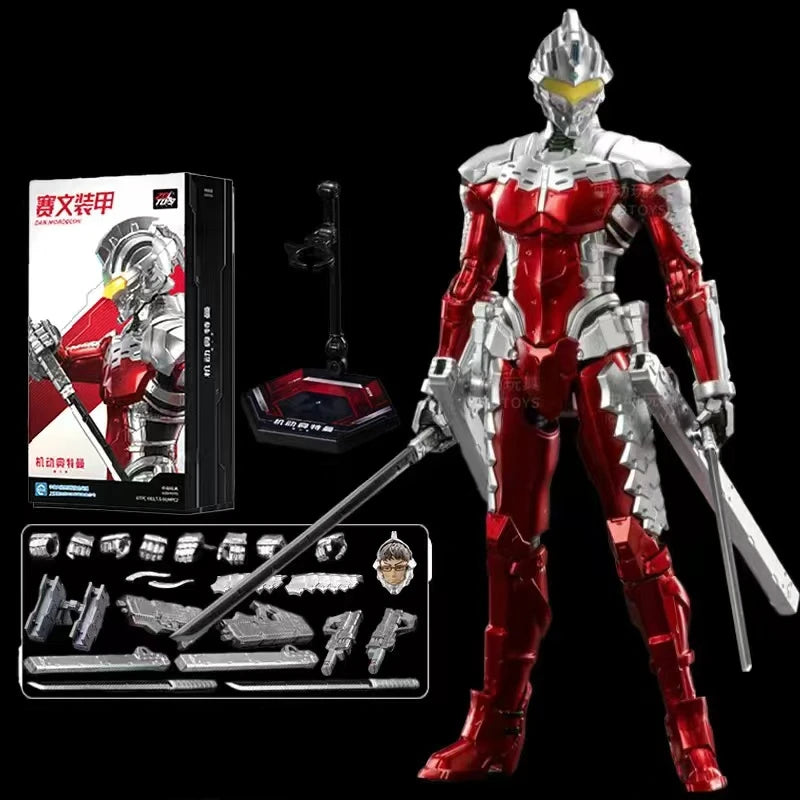 ZD Toys Ultraman Figure Kotaro Higashi Zero suit Tiga suit Ace Ultra Seven Ultraman Jack Cartoon  Collect Toys Birthday Gifts