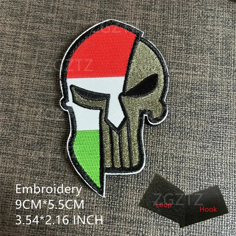 Italy Infrared IR Reflective Patch Italian Italia Sicily Sardinia Sicilia Flag Applique Badge Tactical Armband ITA GIS