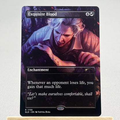 SLD HOLO19//002 Homeward Path Mox Opal Tcg Proxy Cards Dark Ritual Exquisite Blood City Damnation Karlach Home Play