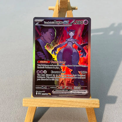 DRI PTCG4-001 Tcg proxy PKM Cards Misty's Psyduck Cynthia's Garchomp Rare Collection Battle Toys Gifts for Hobbies home play