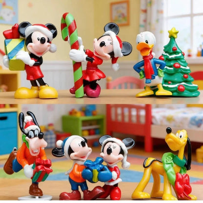 Cute Amusement Park Blind Box Small Mouse Duck Action Figure Male And Female Desktop Creative Decoration Toys Birthday Gifts