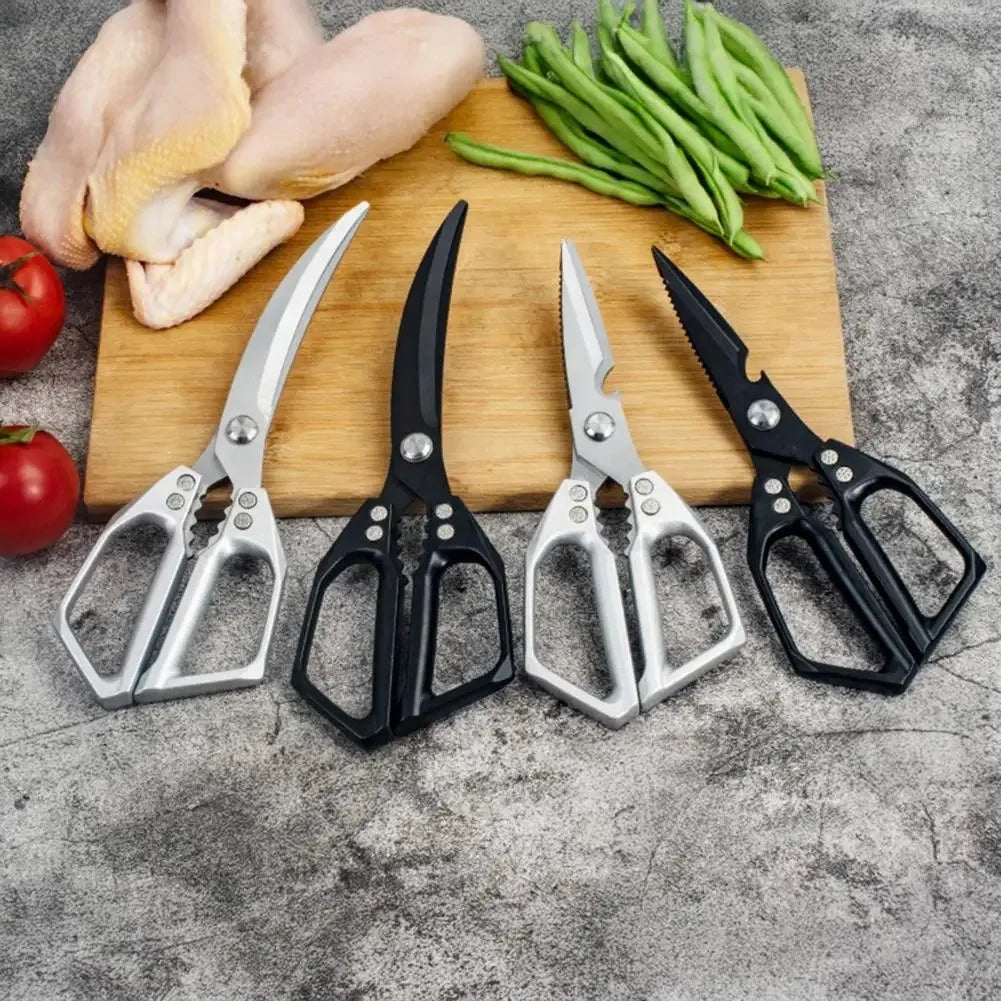 Herb Cutting Scissors Heavy Duty Stainless Steel Kitchen Scissors for Meat Poultry Sharp Japanese Cooking Shears for Chicken