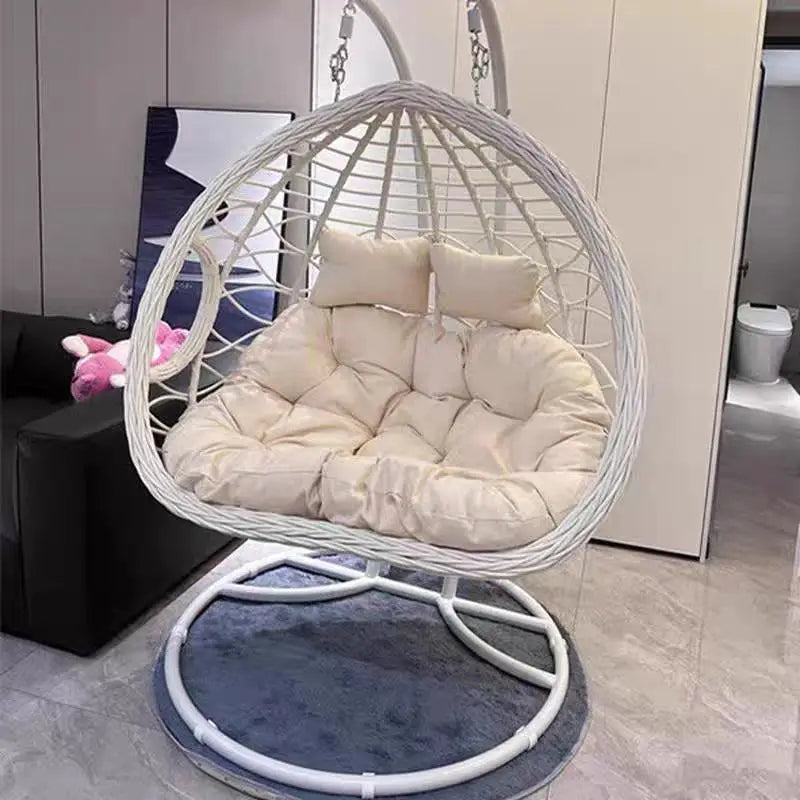 Home Basket Chair Modern Outdoor Garden Furniture Lazy Sofa Basket Egg Leisure Rattan Chair