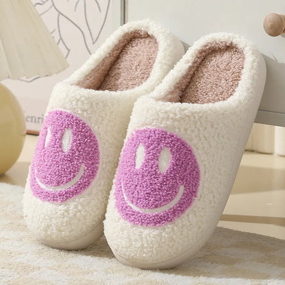 Women's Winter High-End Cotton Slippers, Women's Indoor Home Plush Warm Maternity Slippers, Couple Slippers with Added Fleece for Men in Autumn and Winter