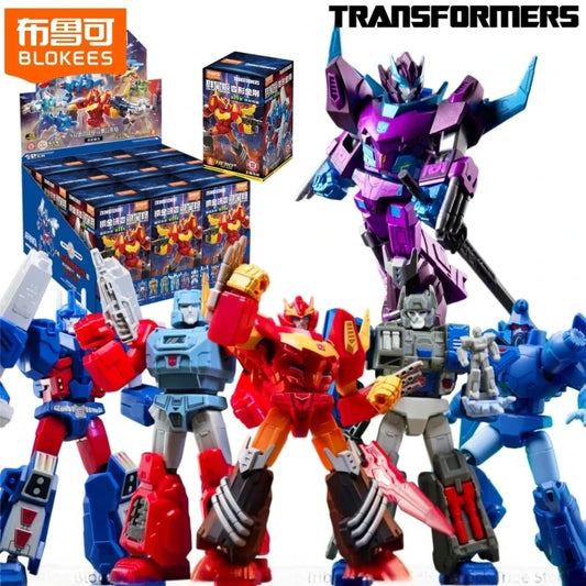 BLOKEES Building Blocks Man Transformers Star Edition 11th Bullet Splicing Movable Model Ornament Toy Collection Gift