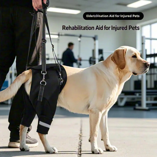Dog Hind Leg Support Harness for Senior Disabled Dogs, Rehabilitation Mobility Lifting Aid, Adjustable Walking Assistance Leash