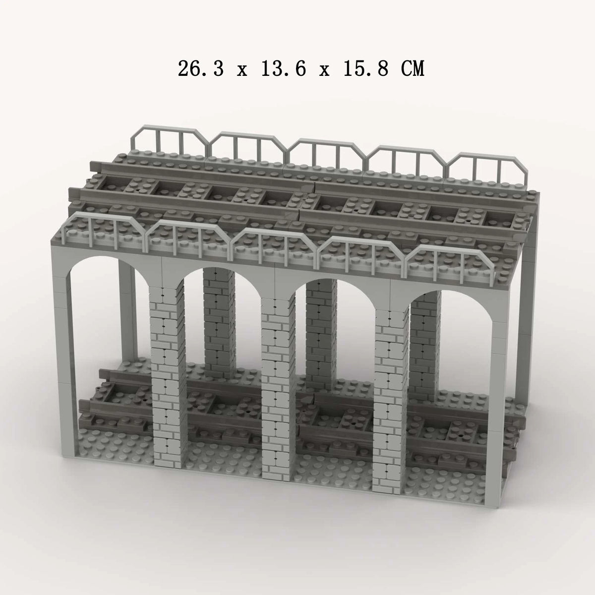 MOC Train Carriage Model, Rail Transport Vehicle, Coal Transport Vehicle, Rail Lift Pole Indicator Light, Train Accessories